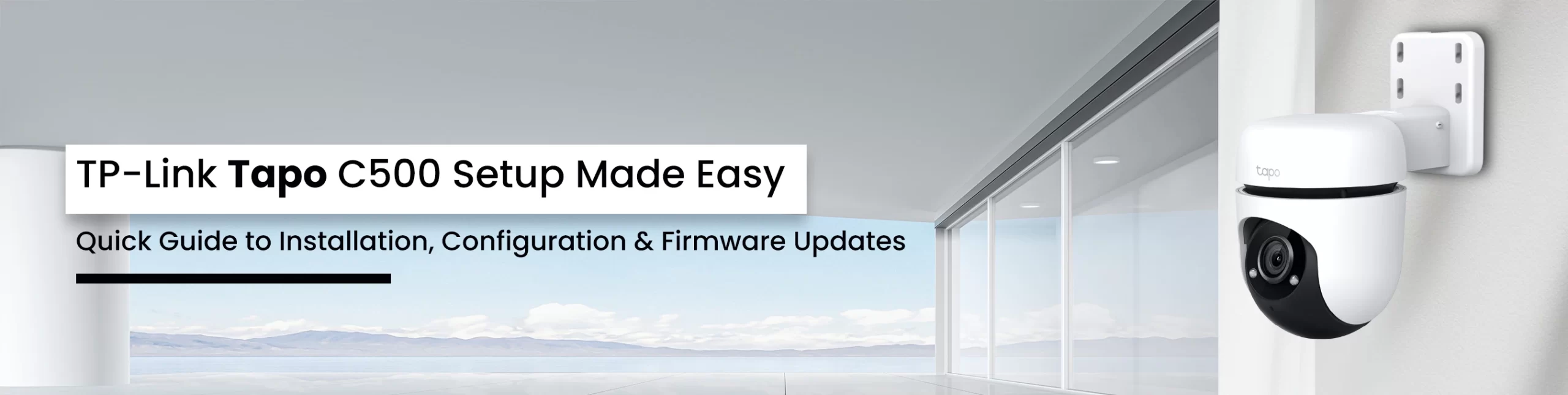 tp-link tapo c500 setup banner